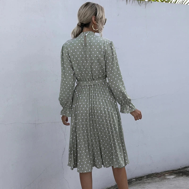 Vestido Vintage de Bolinhas