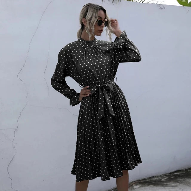 Vestido Vintage de Bolinhas