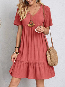 Vestido Casual Soltinho Midi de Verão Anne