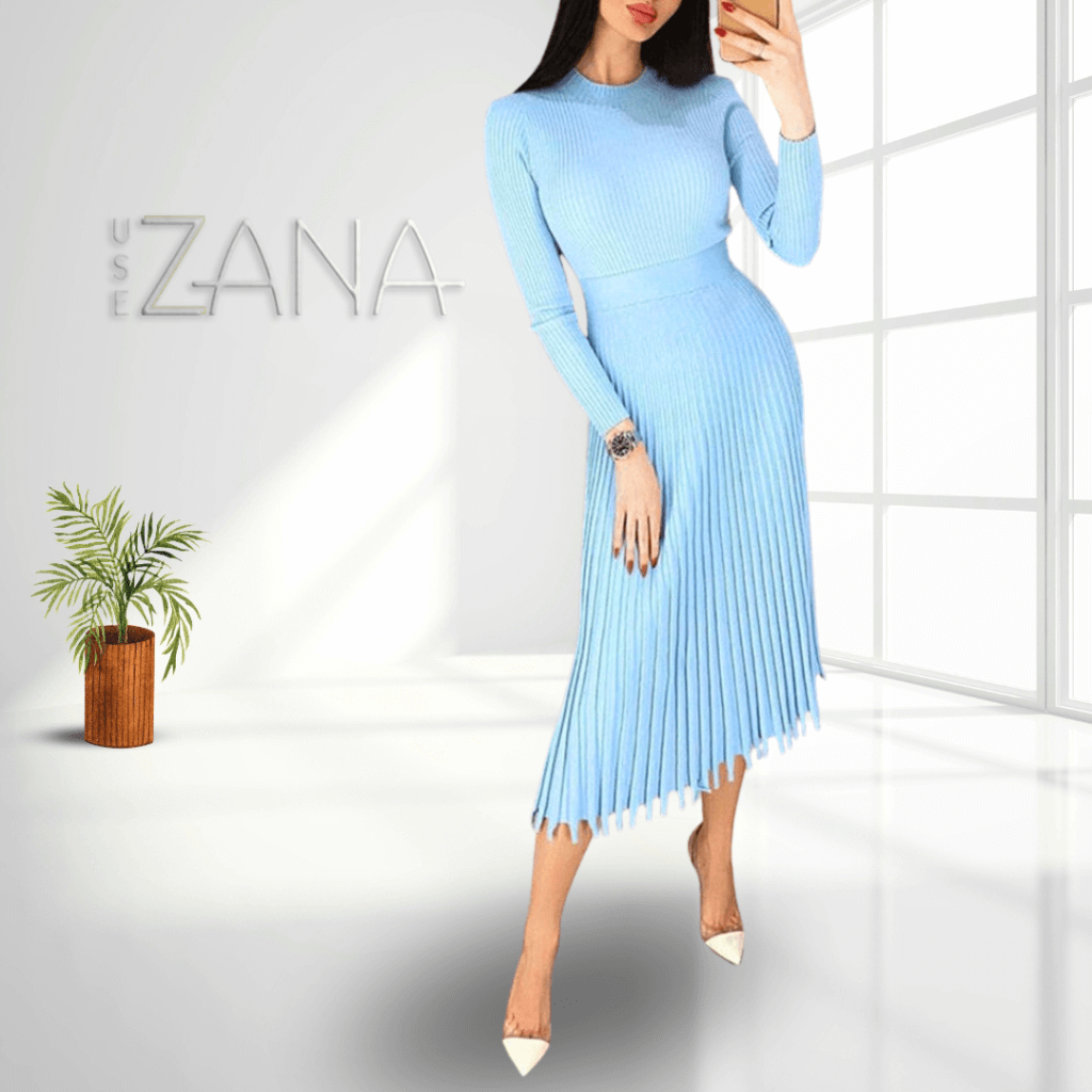 Vestido-Manga-Longa-Plissado-Verão-Monroe-Zana-2