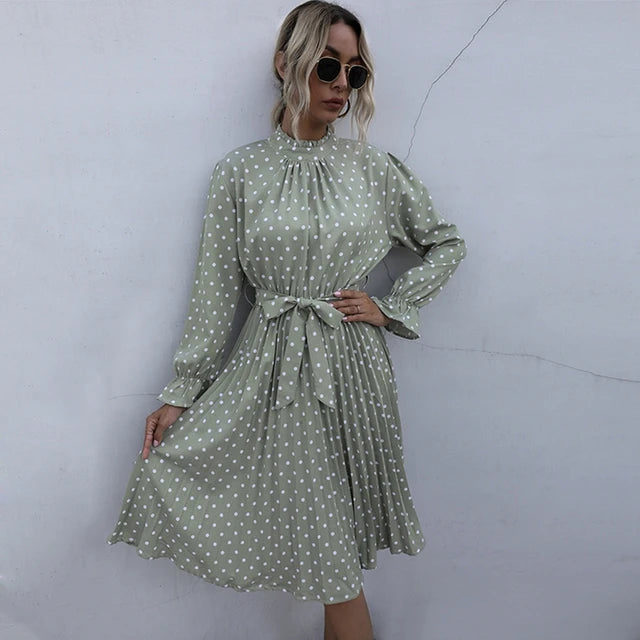 Vestido Vintage de Bolinhas