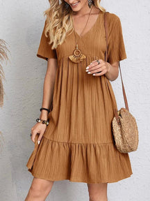 Vestido Casual Soltinho Midi de Verão Anne