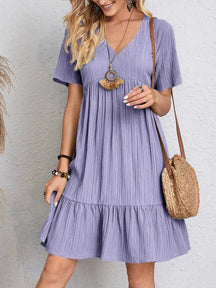 Vestido Casual Soltinho Midi de Verão Anne